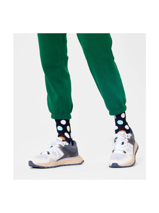 Happy Socks Big Dot Bărbați Șosete cu Model Negre 1Pachet