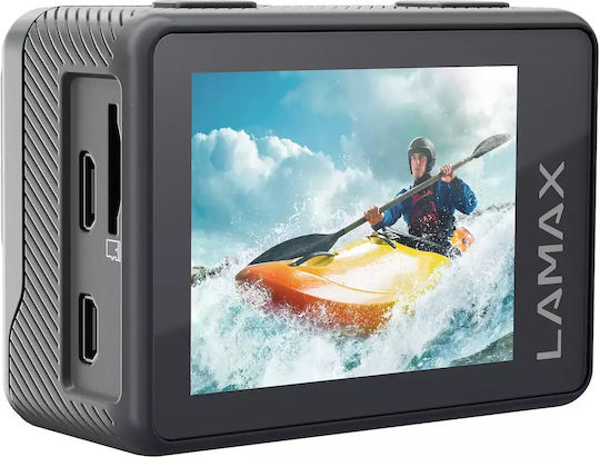 Lamax X9.2 Екшън камера 4K Ultra HD с Тъчскрийн 2" и Wi-Fi Черна