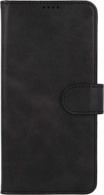 Vivid Leather Book Black (TCL 306 / 305 / 30 SE / 30E)