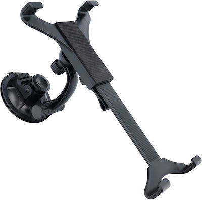 Mobile Phone Holder and Tablet Car TC-03 4"-13" with Adjustable Hooks Black