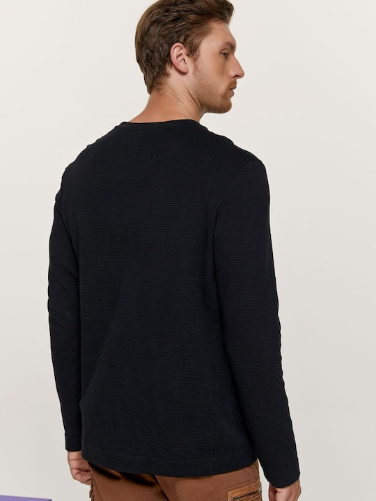 Edward Jeans Miguel Men's Long Sleeve Sweater Black