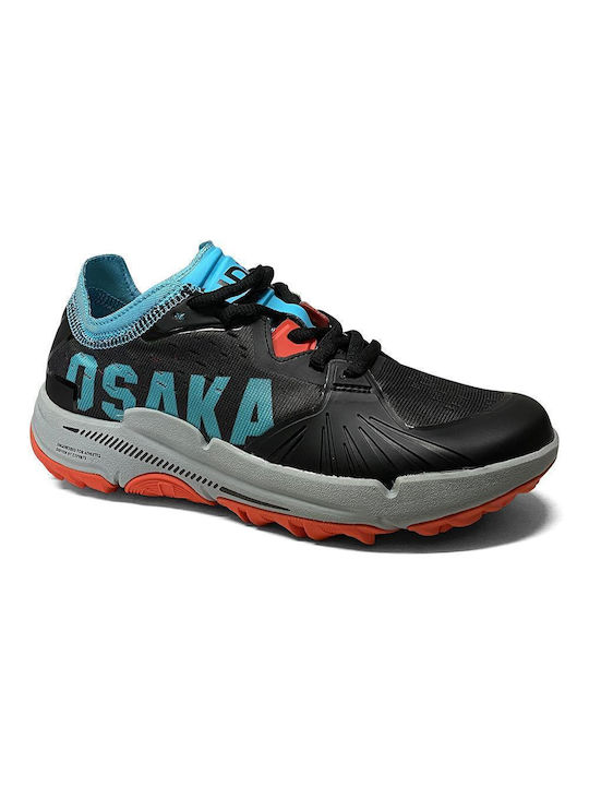 Osaka Ido MK1 Ανδρικά Παπούτσια Padel για Σκληρά Γήπεδα Μαύρα