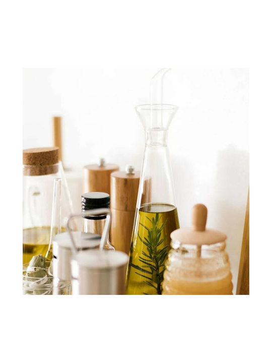 Andrea House Allgemeine Verwendung Glasvase mit Deckel Transparent 300ml 1 Stück