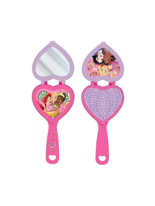 Διακάκης Kinder Haarbürste Set Disney Prinzessin Rosa