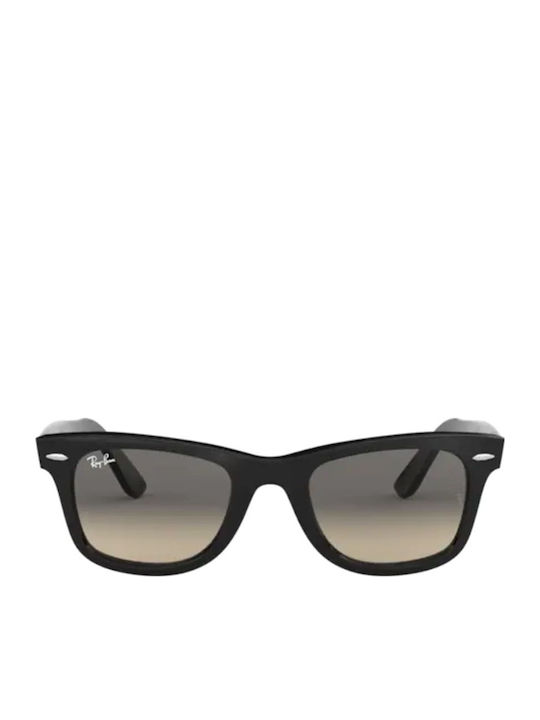 Ray Ban Wayfarer Unisex Sonnenbrillen mit Schwarz Horn umrandetem Rahmen und Gray Verlaufsfarbe Glas RB2140 901/32