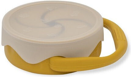 Interbaby Yellow Silicone Container for 6+ Months
