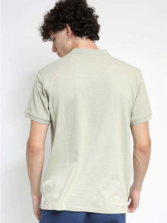 Van Hipster 2 Men's Short Sleeve Blouse Polo Khaki