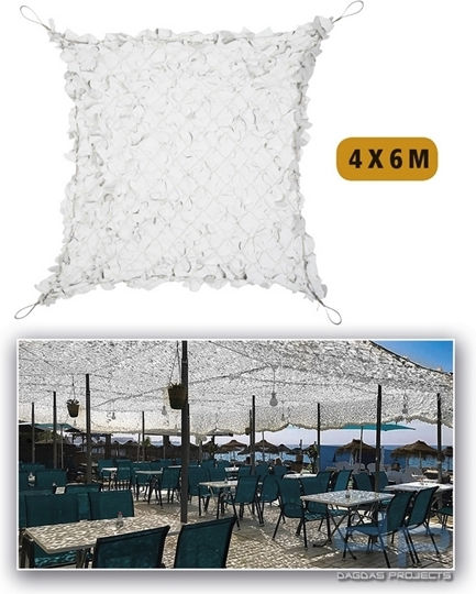 Mil-Tec Camouflage Net Gray 4x6m Mil-Tec Camouflage Net Gray 4x6m