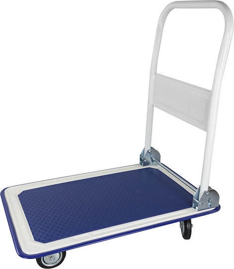 JBM Transport Trolley Foldable for Weight Load up to 150kg Blue