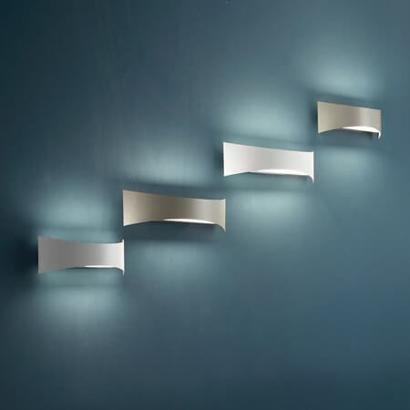 Ondaluce Modern Leuchte Wand mit Integrierter LED und Warmweißes Licht Beige 30x10.5cm