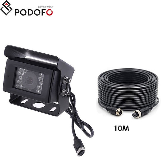 Podofo Waterproof Car Reverse Camera with Night Vision Universal