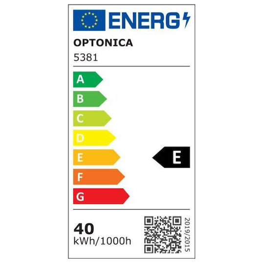 Optonica Commercial Linear LED Ceiling Light 40W Natural White IP20 L118.5xD6xH7cm
