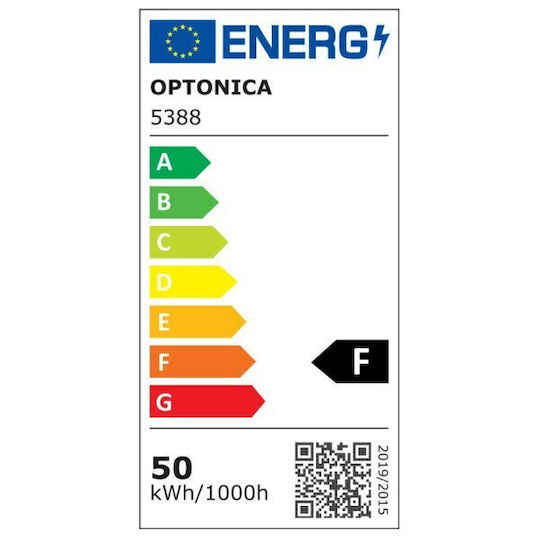 Optonica Commercial Linear LED Ceiling Light 50W Natural White IP20 L120xD6.7xH3.5cm