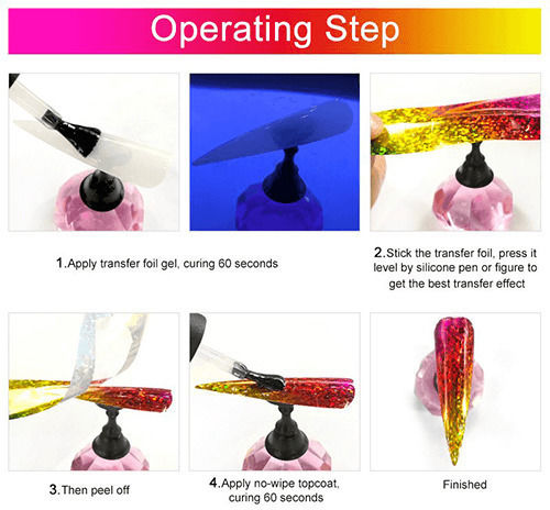 Canni Transfer Foil Foil for Nails C in Various Colors