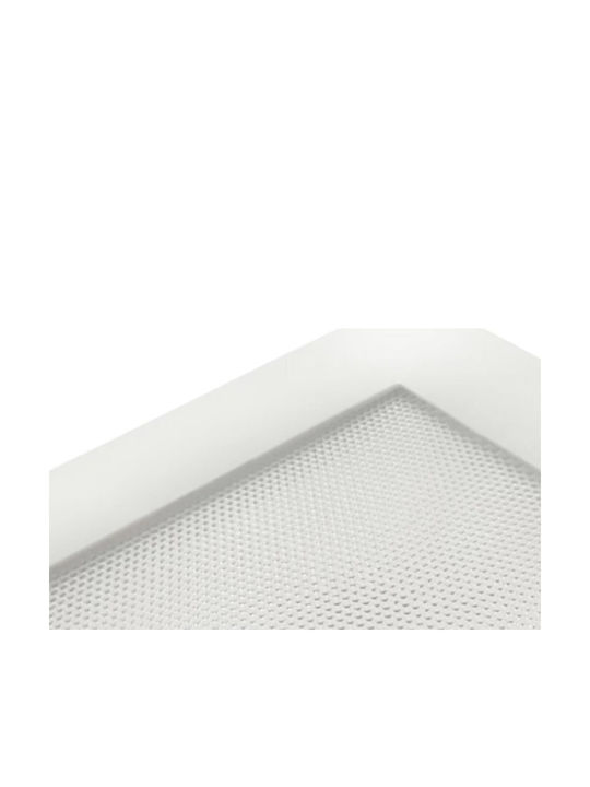 123led Paralelogram Încastrat Panou LED Putere 40W cu Alb Rece Lumini 119.5x29.5cm.