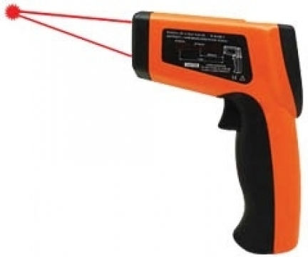 Cheerman DT8016H Θερμόμετρο Υπερύθρων για Θερμοκρασίες από -50°C έως 1600°C με Αναλογία Απόστασης 50:1