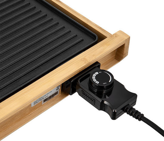 Sencor Teppanyaki Grilling Plate with Adjustable Thermostat 1800W 43x23cm.