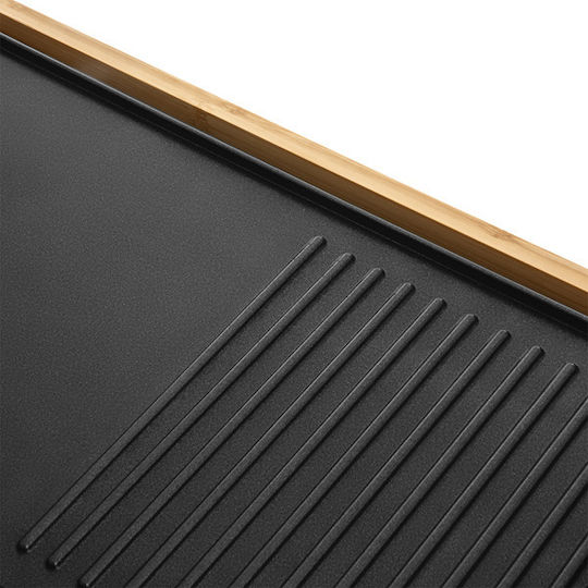 Sencor Teppanyaki Grilling Plate with Adjustable Thermostat 1800W 43x23cm.