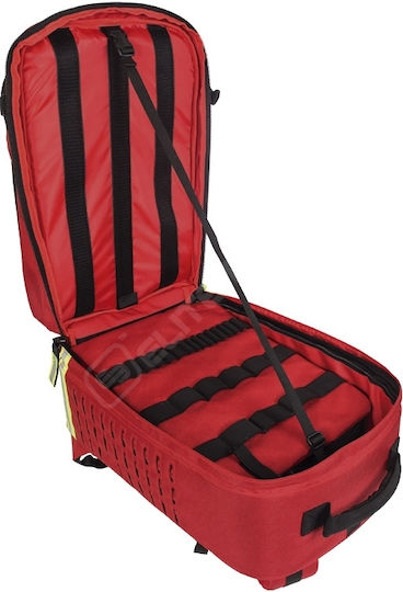 Elite Bags Paramed’s XL Medical First Aid Rucksack Red