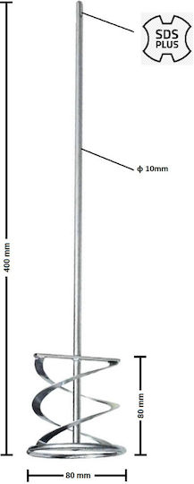 Epica Star EP-30509 Mischpaddel Farbe 80x400mm
