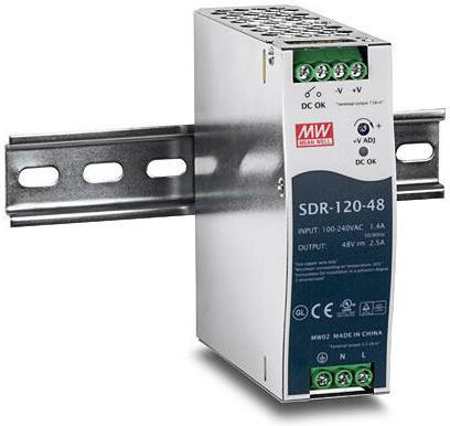 Trendnet Sursă de Alimentare pe Șină DIN Sursă de alimentare în șină DIN cu Putere 120W