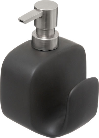 5Five F-V Dispenser Ceramică cu Suport pentru Burete Gri 400ml 5Five F-V Dispenser Ceramică cu Suport pentru Burete Gri 400ml