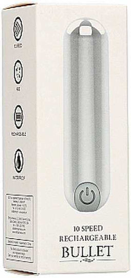Shots 7 Speed Bullet Mini Δονητής Bullet 7.7cm Silver
