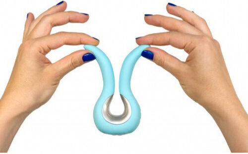 Fun Toys GVibe Mini Vibrator pentru cupluri albastru regal