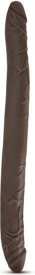 Dr. Skin Διπλό Dildo Chocolate 41cm