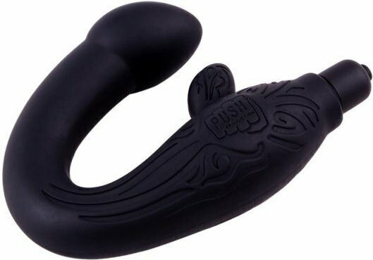 Chisa Novelties Black Mont P-Spot Perineum Massager Πρωκτικός Δονητής Black 29cm