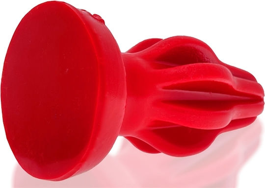 Oxballs Airhole 1 Πρωκτική Σφήνα Finned Buttplug Red