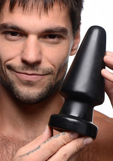XR Master Series Ass Max Anal Plug Large Black 17.8cm