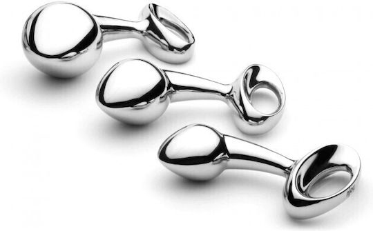 njoy Pure Plug Medium Dop Anal Mediu Silver 6cm