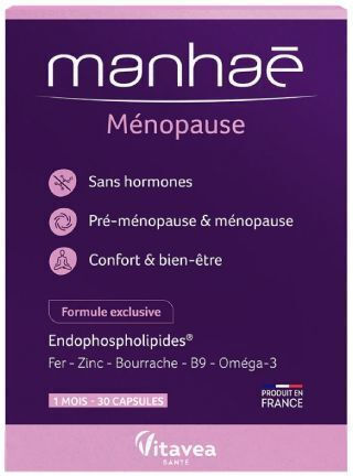 Nutrisante Manhae Supplement for Menopause 30 caps