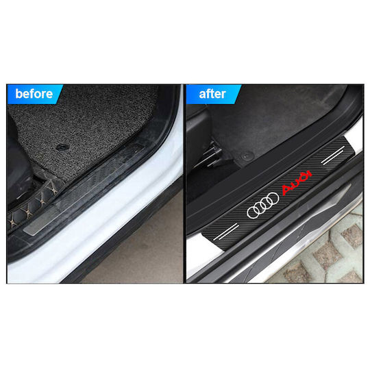 Car Interior Decorative Door Sills 4pcs