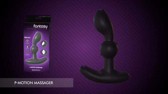 Pipedream Anal Fantasy Elite P-Motion Анален вибратор Черен 15.2см