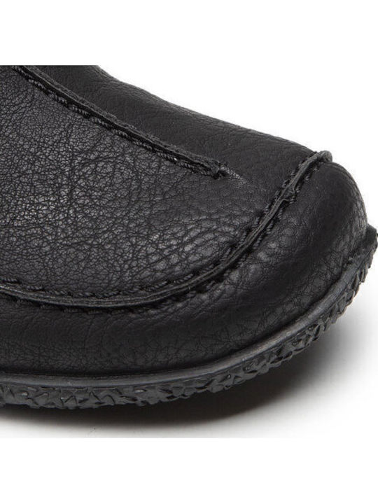 Women's Boots with Zipper Black