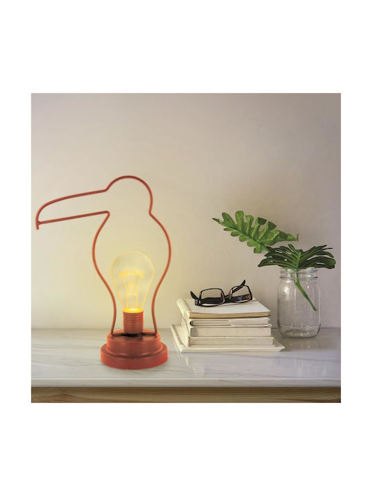 The Home Deco Factory Decorative Lamp Figure LED Pink