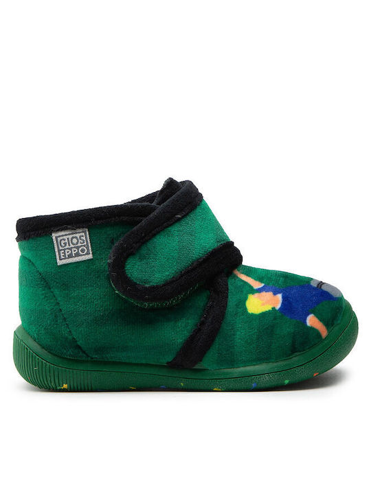 Gioseppo Kids Slipper Ankle Boot Green