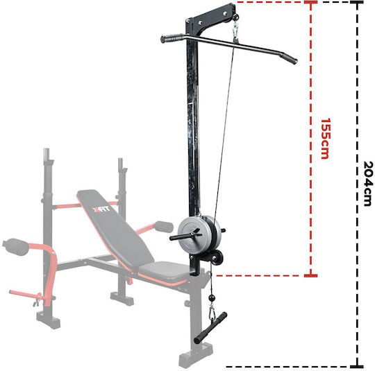 X-FIT Back Pulley for Bench X-Fit 29 /X-FIT 52 / X-FIT 46