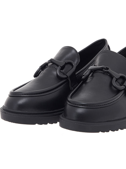 Γυναικεία Loafers σε Μαύρο Χρώμα
