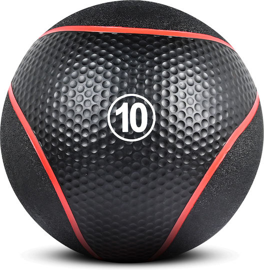 X-FIT Premium Μπάλα Medicine 10kg σε Μαύρο Χρώμα
