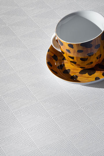 Guy Laroche Покривка за маса Motion Бял 160x220бр