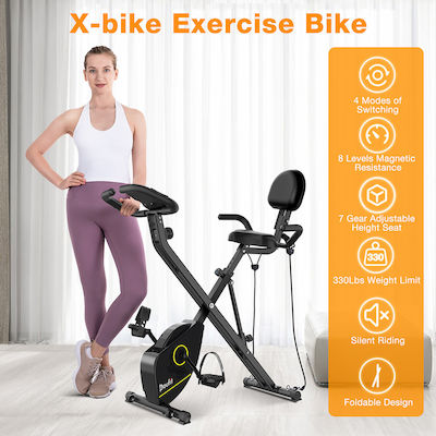 Doufit EB-11 Foldable Upright Exercise Bike Magnetic