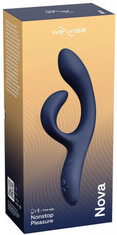 We-Vibe Nova 2 Mini Δονητής Rabbit Rabbit Vibrator 20.5cm Blue