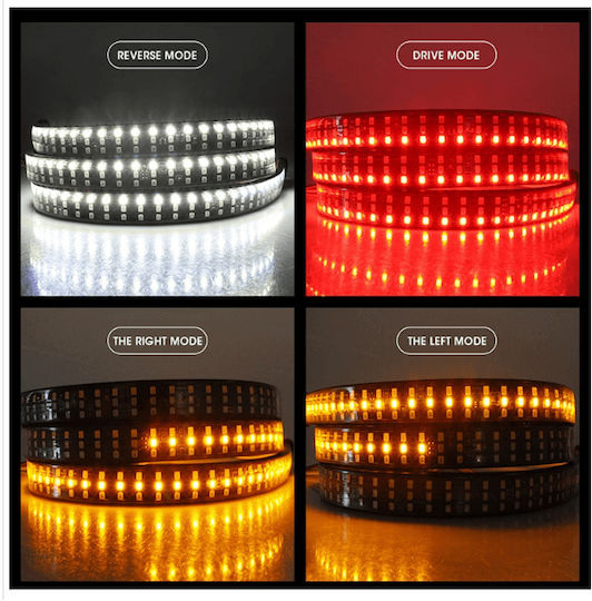 Andowl LED-Streifen Für Autos 12V Rote