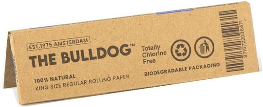 The Bulldog Amsterdam Листчета за свиване на цигари King Size 32 листове 1бр