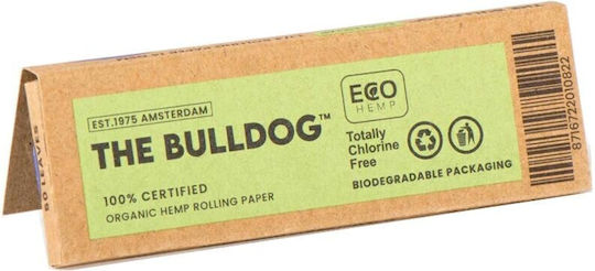 The Bulldog Amsterdam Χαρτάκια Στριφτού Τσιγάρου 1+1/4 50 φύλλα 18τμχ