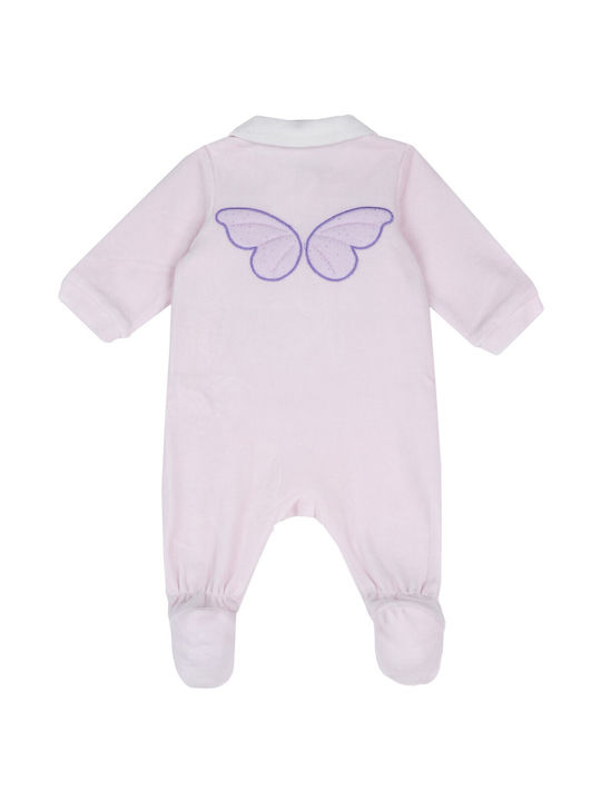 Chicco Set Baby Strampler Langärmliges Rosa