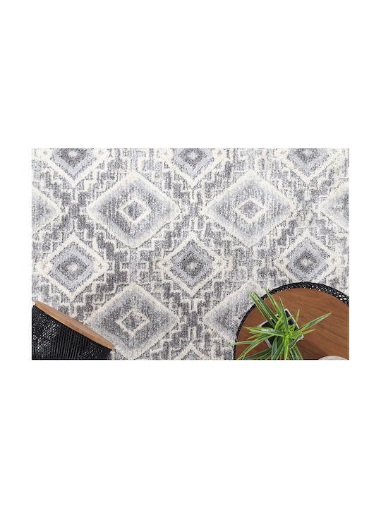 Royal Carpet La Casa 7810A Rug Rectangular with Fringes D. Grey / L. Grey